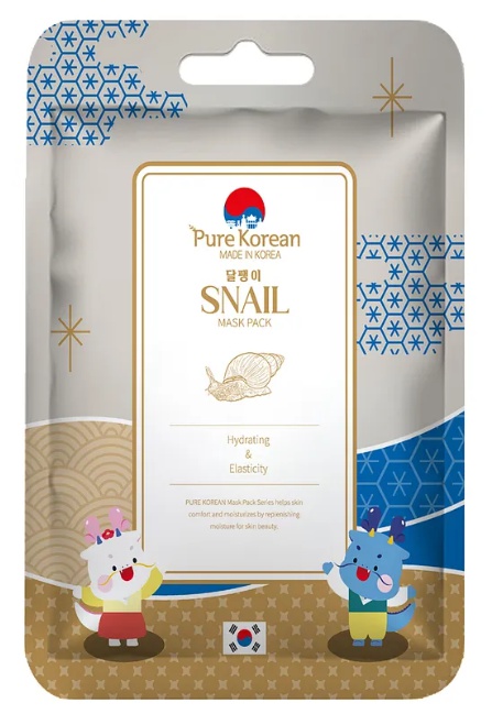 Pure korean Snail Mask Pack