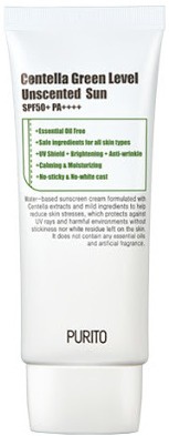 Purito Centella Green Level Unscented Sun Spf50+ Pa++++