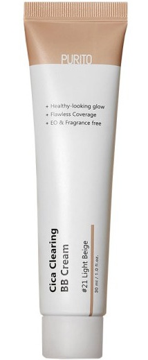 Purito Cica Clearing BB Cream #21 Light Beige