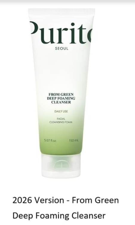 Purito SEOUL From Green Deep Foaming Cleancer