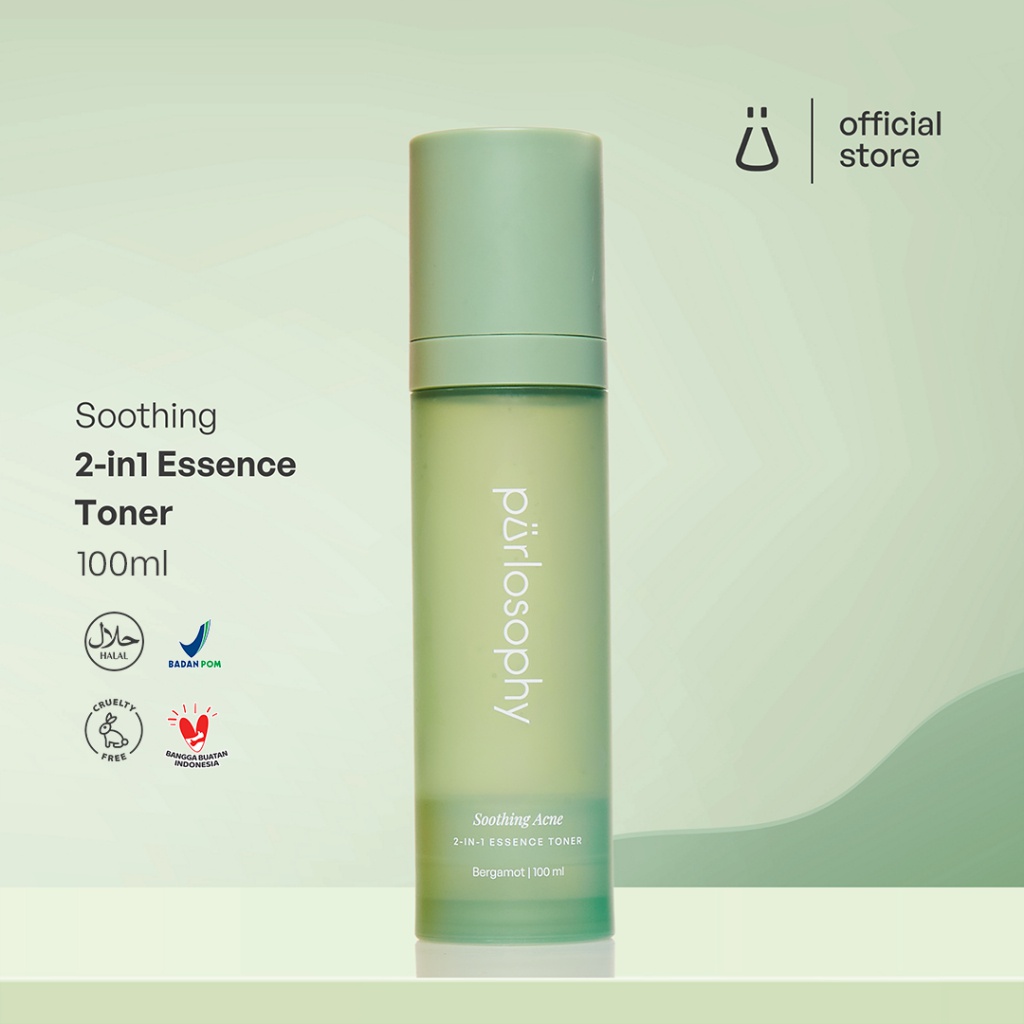 Purlosophy Soothing Acne 2-in-1 Essence Toner