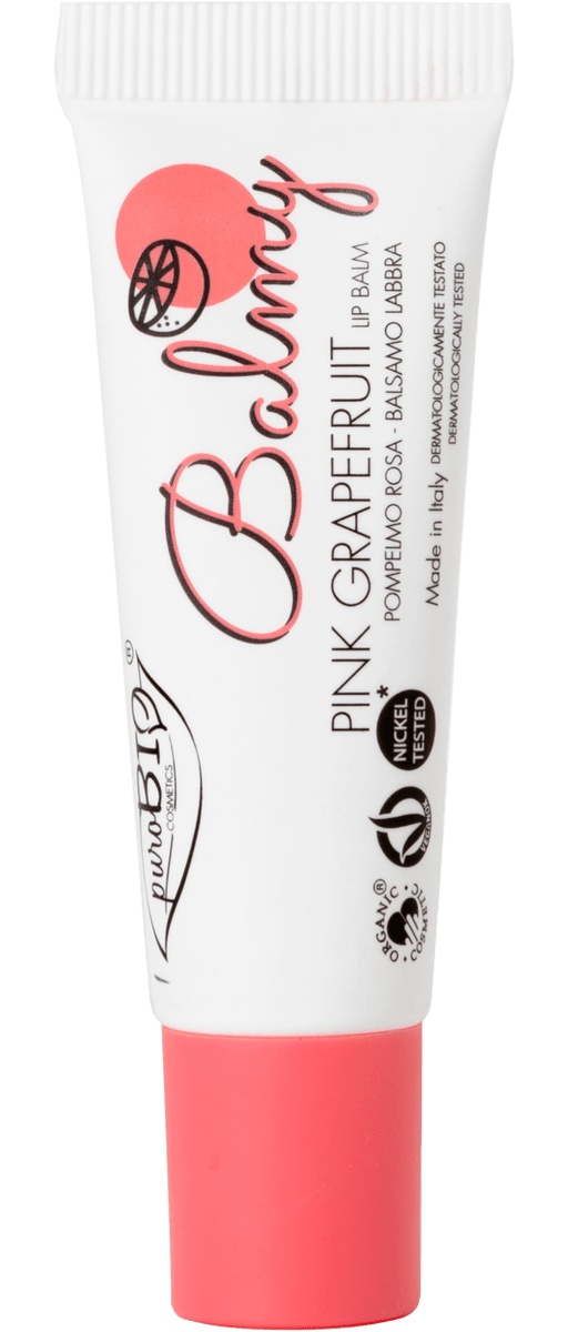 PuroBIO Balmy Pink Grapefruit Lip Balm