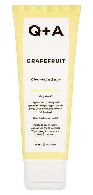 Q+A Grapefruit Cleansing Balm