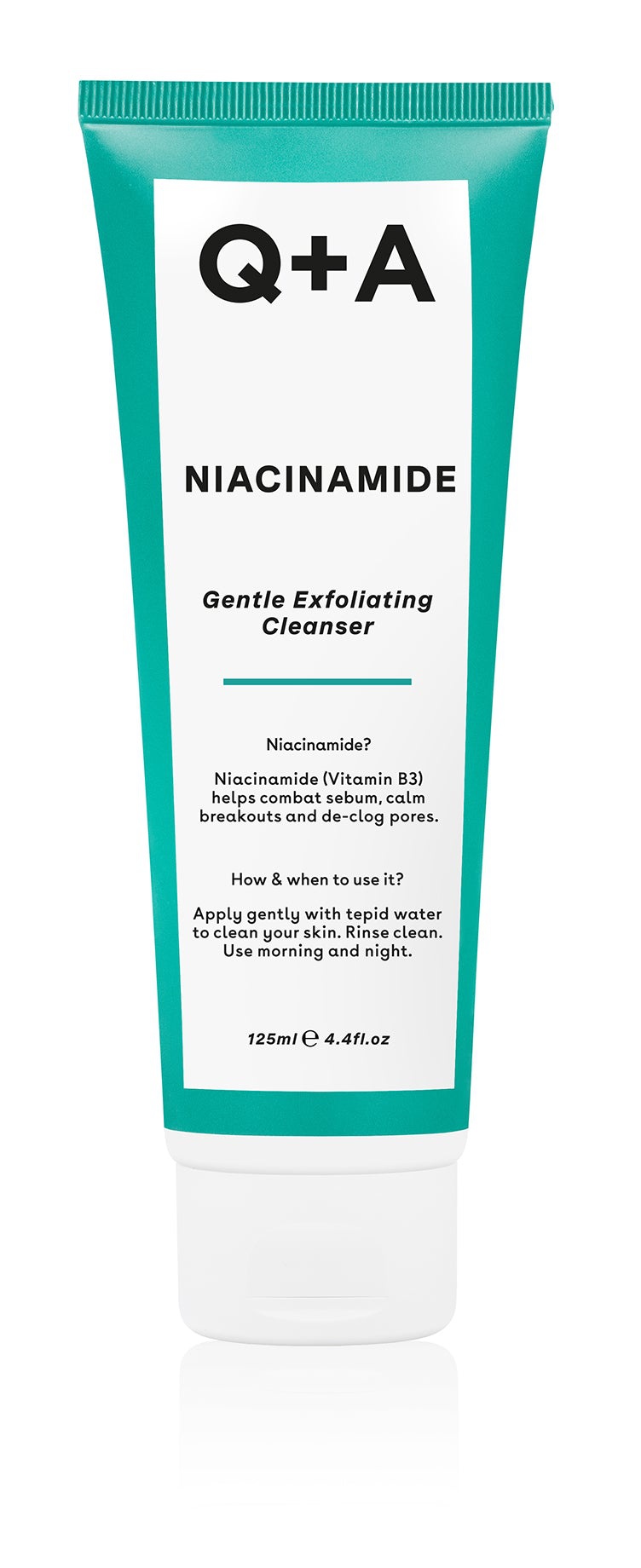 Q+A Niacinamide Gentle Exfoliating Cleanser