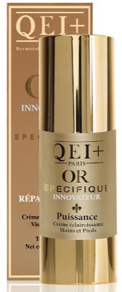 QEI+ Lightening Cream Tube Power Gold Hands & Feet