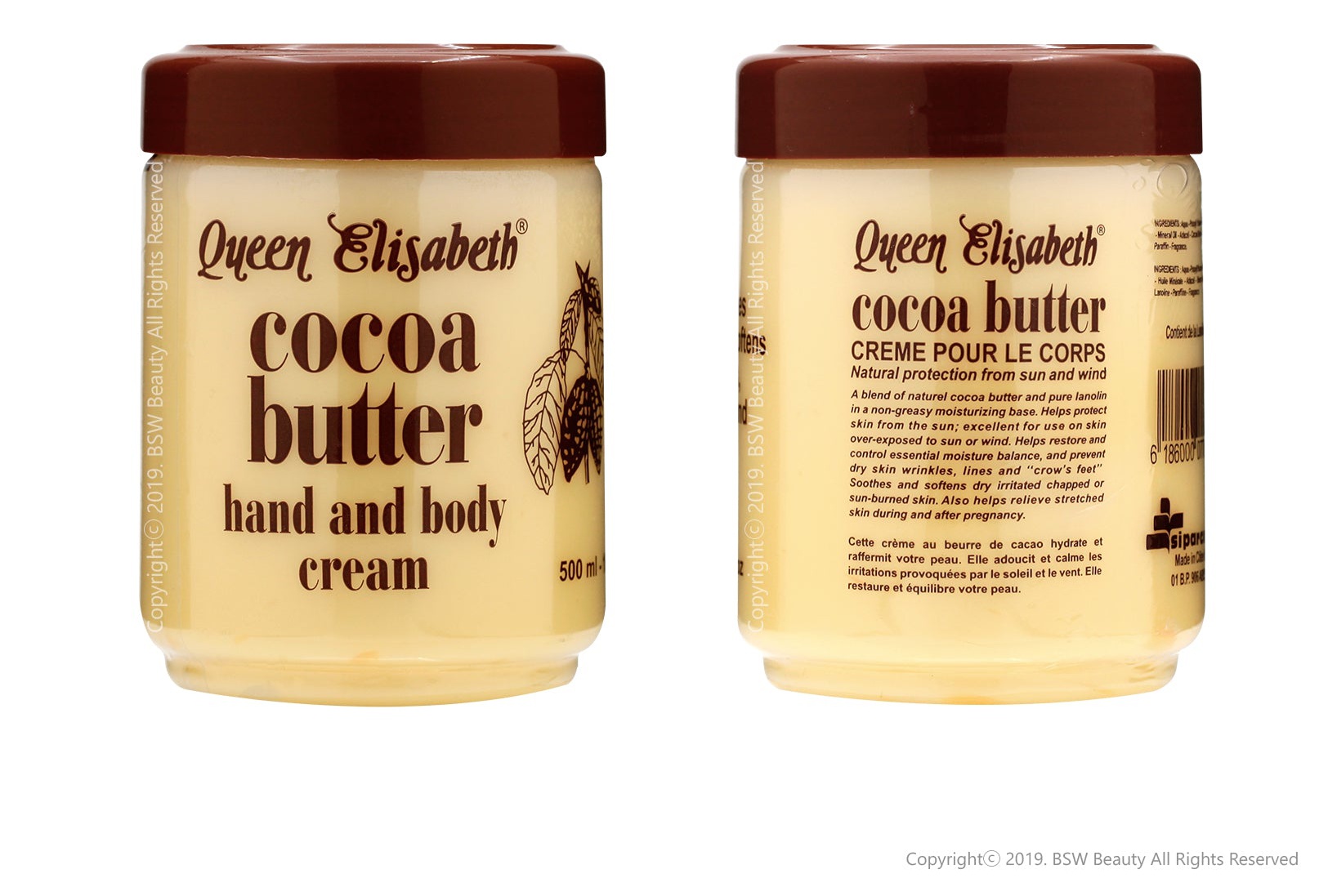 Queen Elisabeth Cocoa Butter Hand And Body Cream