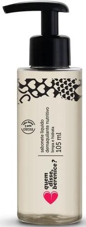 Quem Disse Berenice Sabonete Líquido Demaquilante Nutritivo