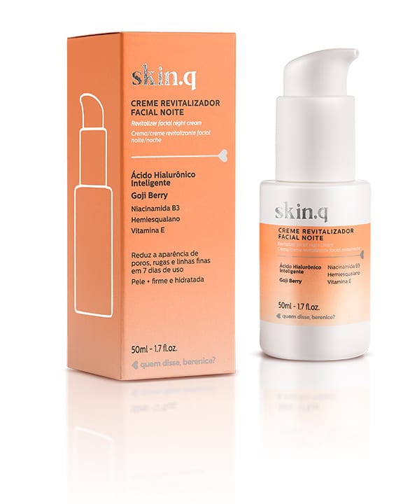 Quem Disse Berenice Skin.Q Creme Revitalizador Facial Noite