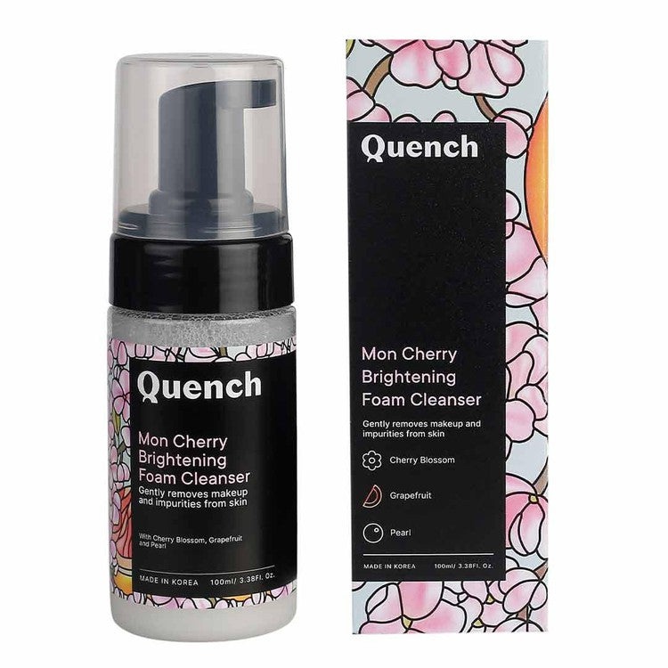 Quench botanics Mon Cherry Brightening Foaming Cleanser