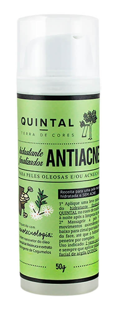 Quintal Fluido Hidratante Finalizador Antiacne
