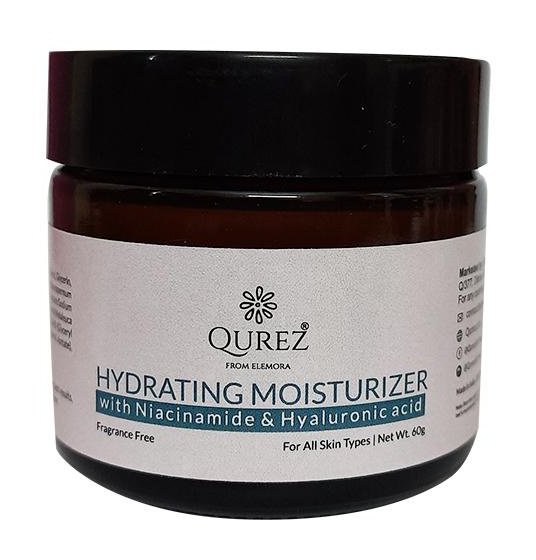 Qurez Hydrating Moisturizer With Niacinamide And Hyaluronic Acid