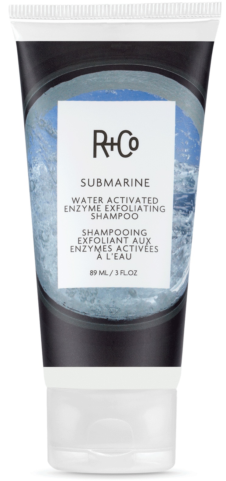 R+Co Submarine Water Activated Enzyme Exfoliating Shampoo