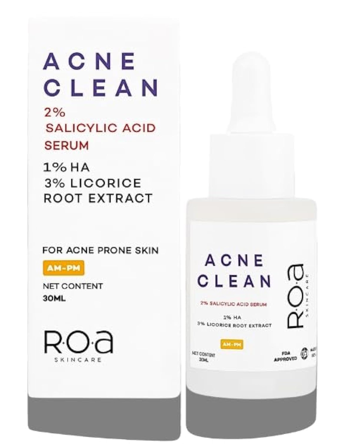 R.O.A Acne Clean 2% Salycilic Acid Serum