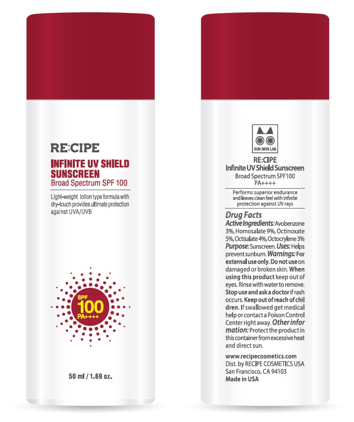 RE:CIPE Infinite UV Shield Sunscreen