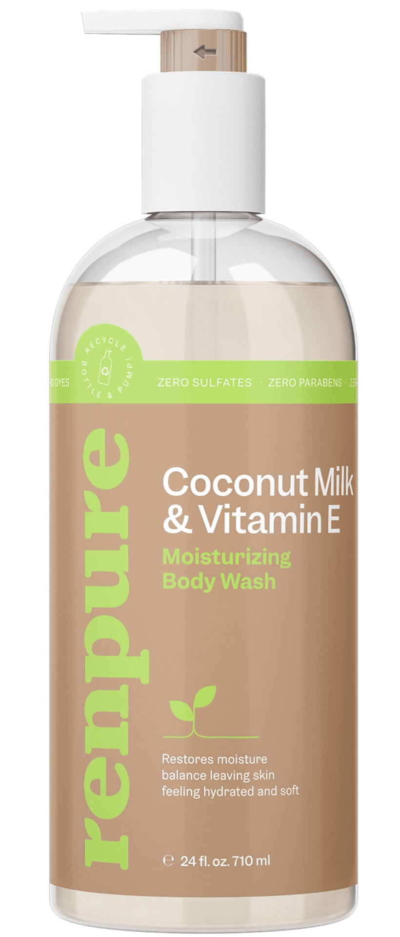 RENPURE Coconut Milk & Vitamin E Moisturizing Body Wash