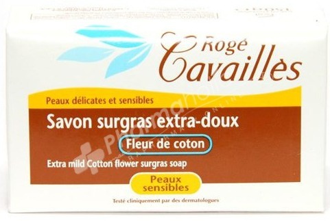 ROGE CAVAILLES Extra Mild Cotton Flower Surgras Soap