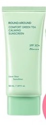 ROUNDA’ROUND Comfort Green Tea Calming Sunscreen