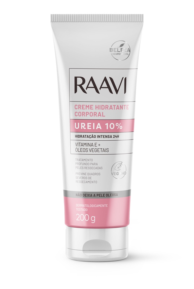 Raavi Creme Hidratante Corporal Ureia 10%