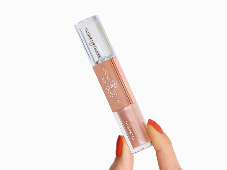 Rachel Couture Lip Gloss Duo In Champagne