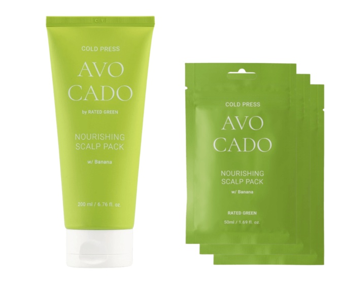 Rated Green Cold Press Avocado Nourishing Scalp Pack (mask)