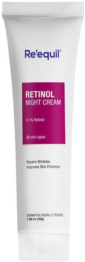 Re'equil 0.1% Retinol Night Cream For Wrinkles & Skin Tightening
