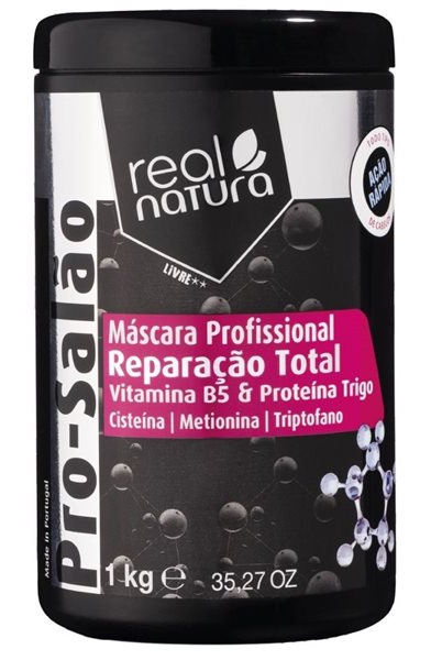 Real Natura Máscara Profissional Reparação Total