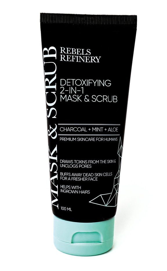 Rebels Refinery Detoxifying 2-In-1 Mask + Scrub