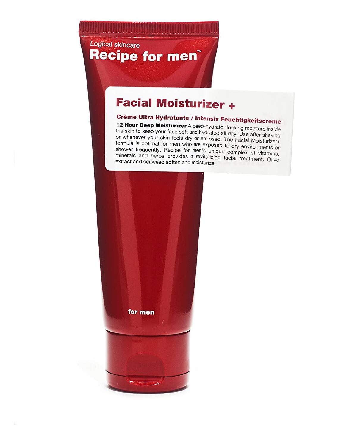 Recipe for men Facial Moisturizer +