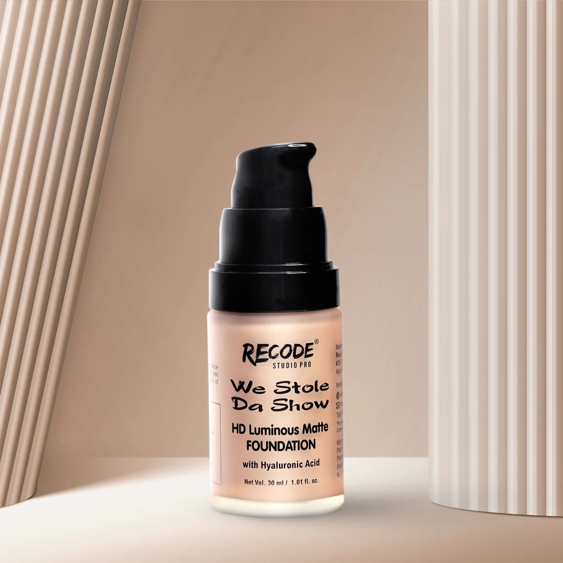 Recode We Stole Da Show Hd Luminous Matte Foundation