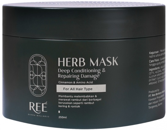 Ree Derma Wellness - Cinnamon & Amino Acid Hair Mask