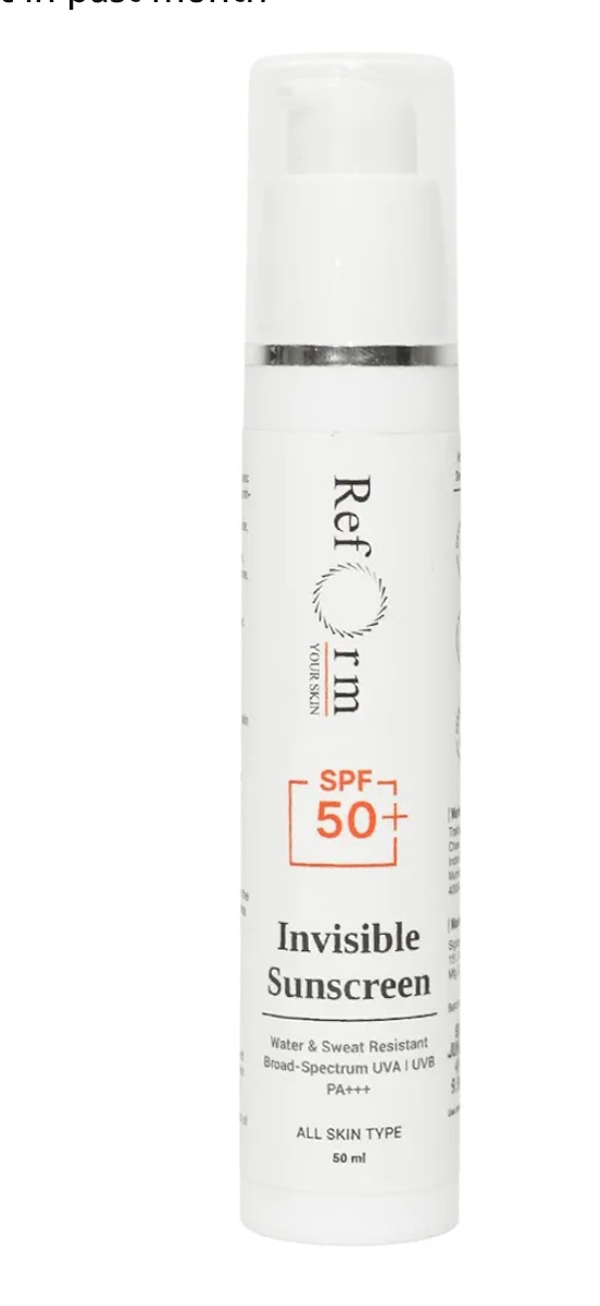 Reform Skincare Reform Invisible Sunscreen gel
