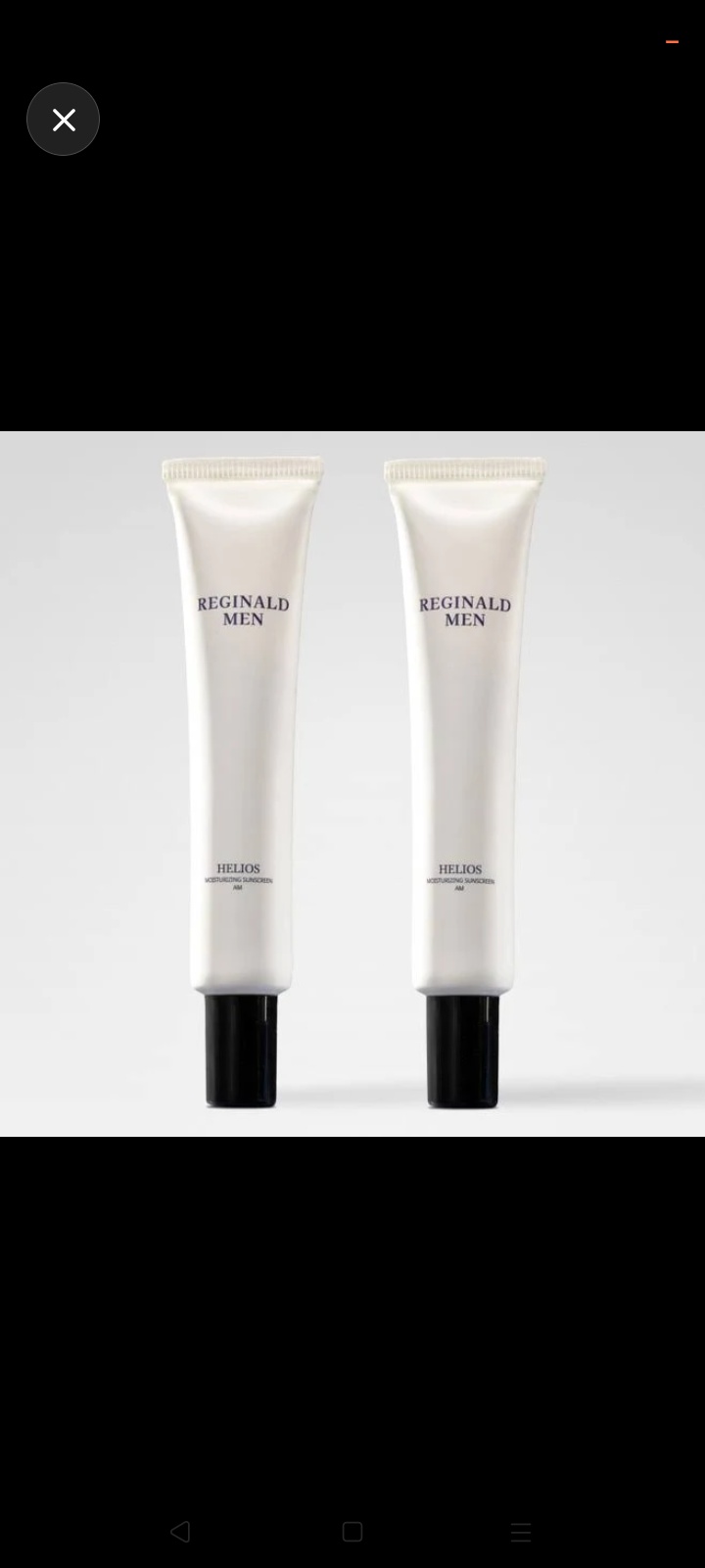 Reginald men Suncream