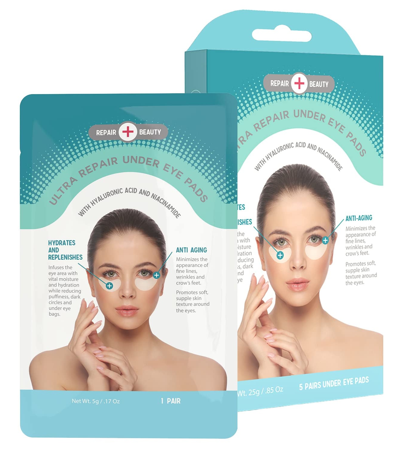 Repair Beauty Hyaluronic & Niacinamide Under Eye Pads