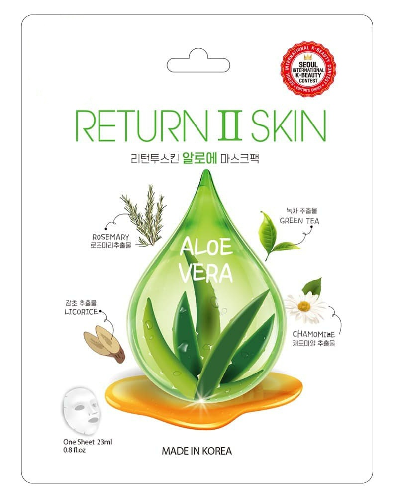 Return II Skin Aloe Mask Pack