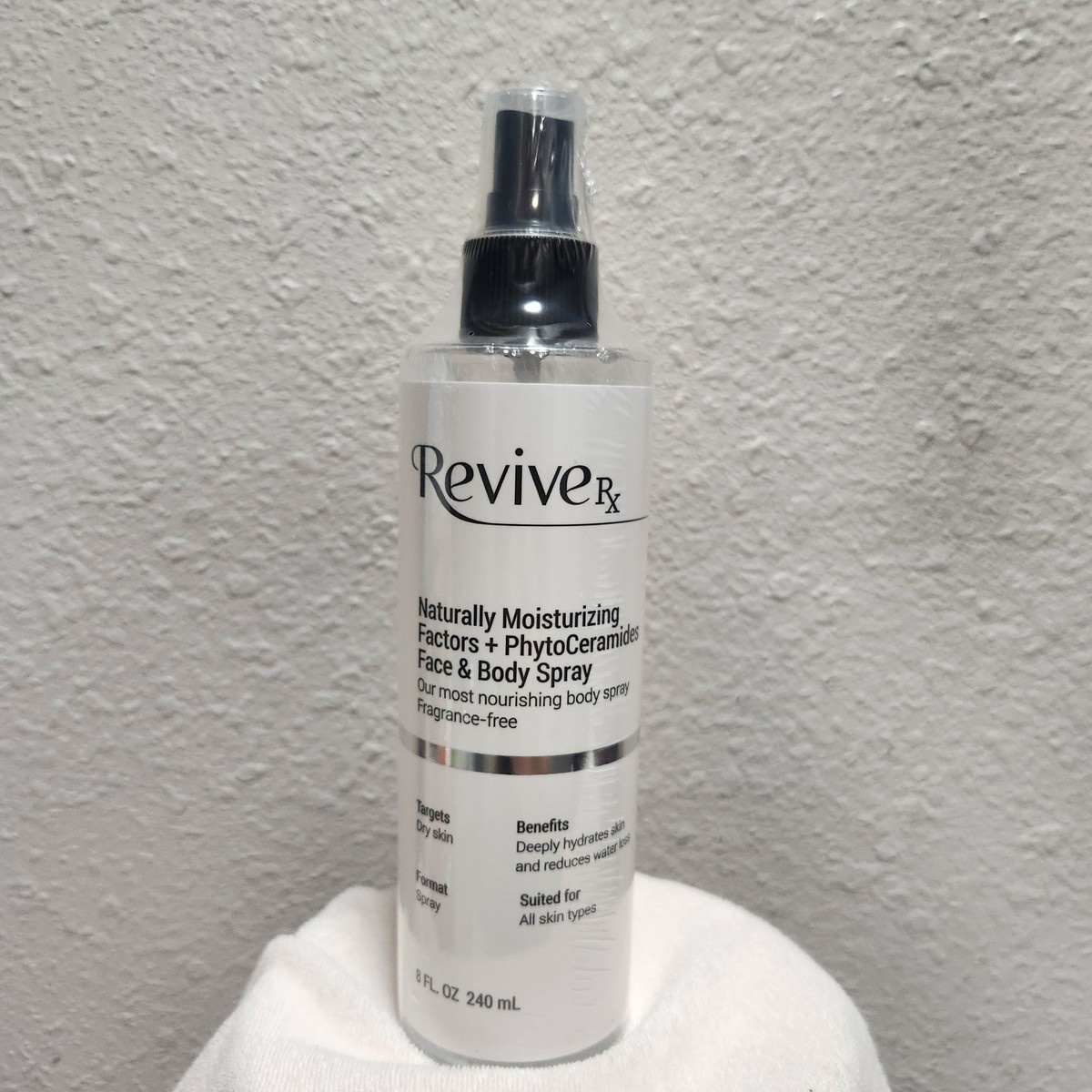 Revive Rx Naturally Moisturizing Factors + Phytoceramides Face And Body Spray