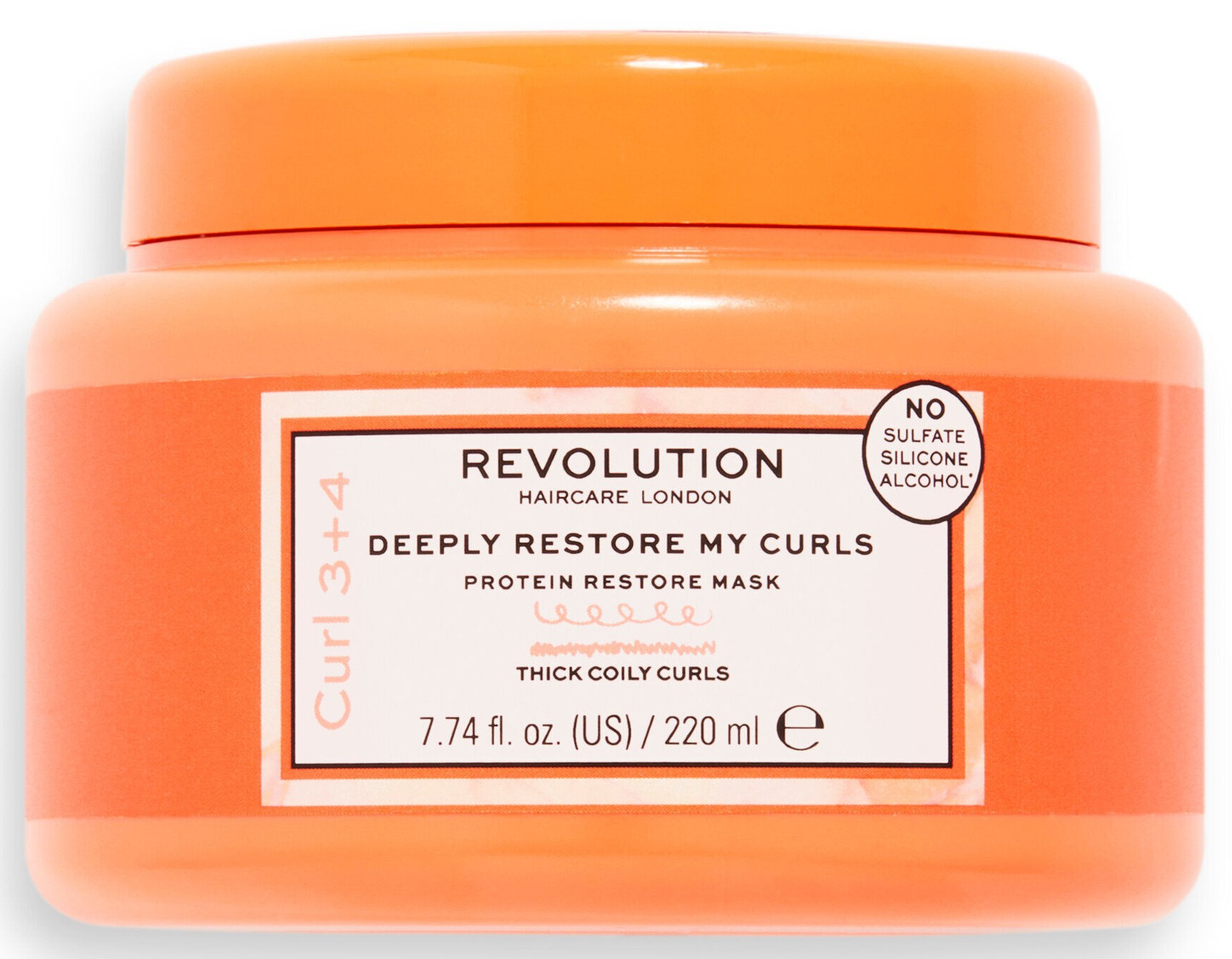 Revolution Haircare Deeply Restore My Curls Protein Restore Mask