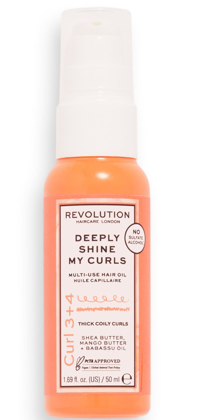 Revolution Haircare Deeply Shine My Curls Multi-Use Hair Oil