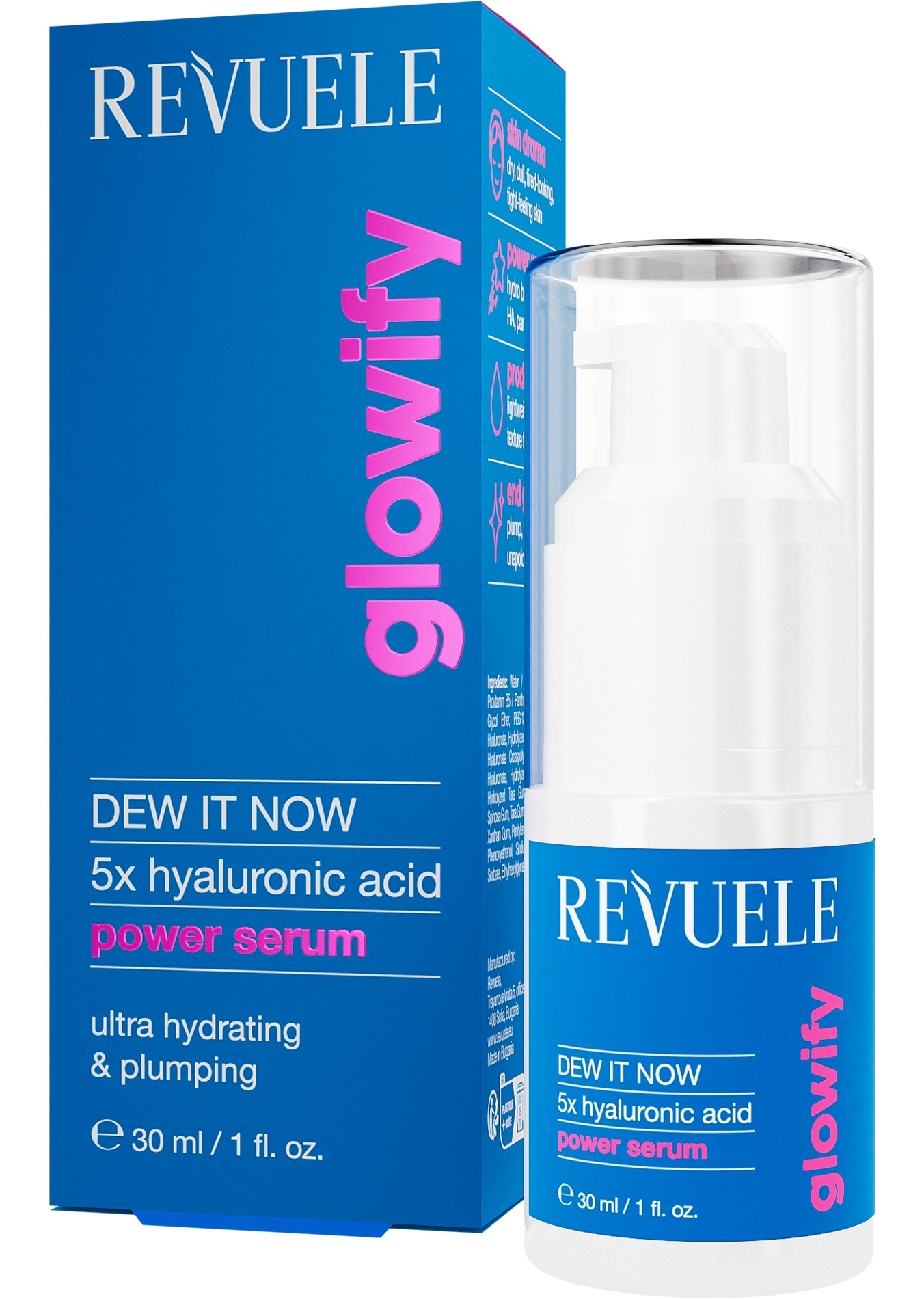 Revuele Glowify Dew It Now Power Serum 5x Hyaluronic Acid