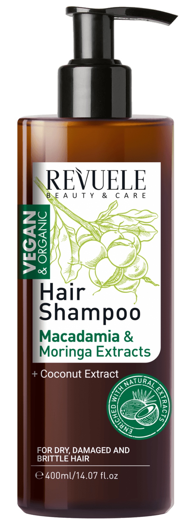 Revuele Vegan & Organic Hair Shampoo