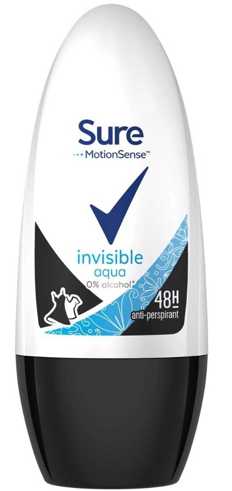 Rexona Motionsense Invisible Aqua Women Anti-perspirant Roll-on (0% Alcohol)