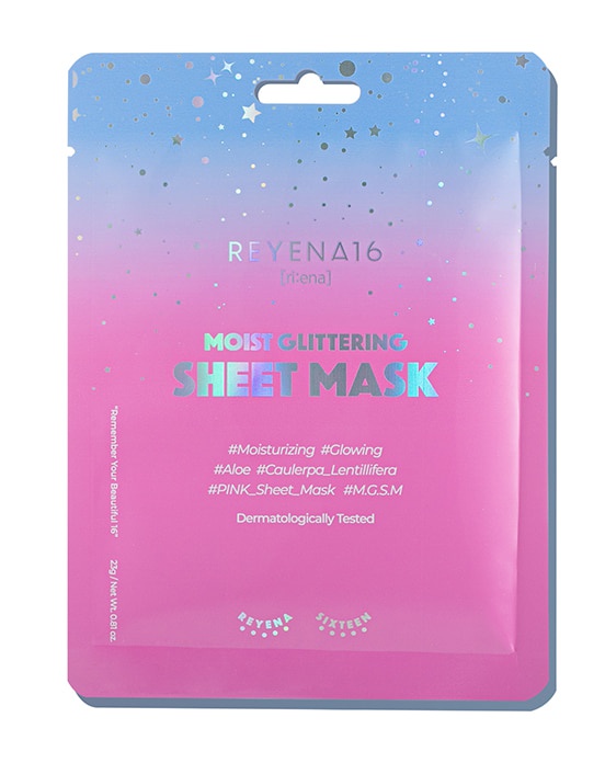 Reyena 16 Moist Glittering Sheet Mask