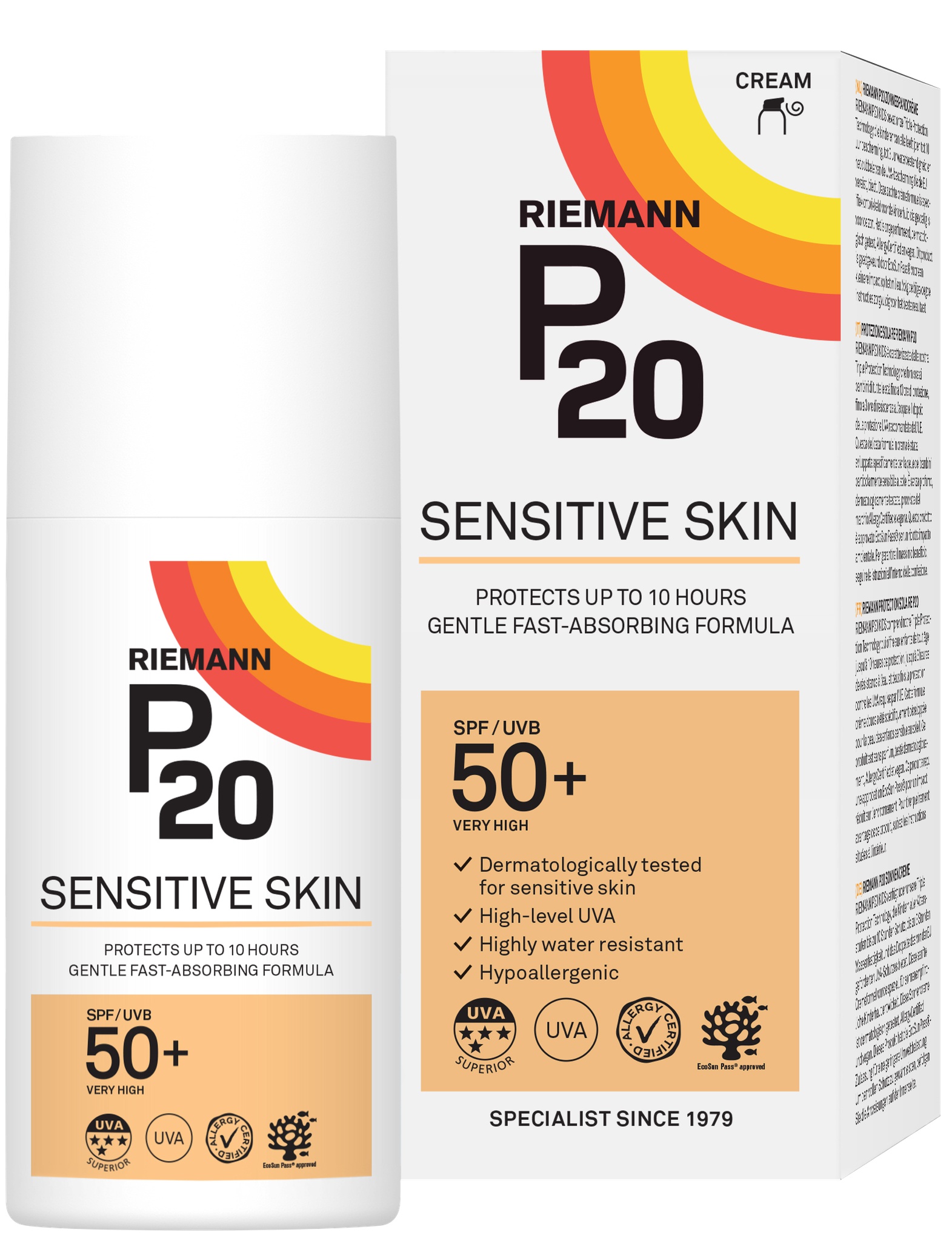 Riemann P20 P20 Sensitive SPF50+
