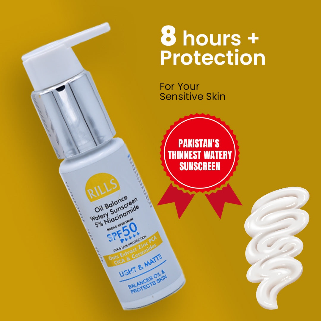 Rills Watery Sunscreen 5% Niacinamide