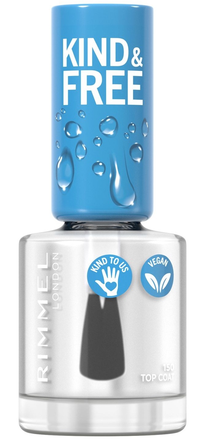 Rimmel London Kind & Free™ Clean Plant Based Nail Polish Top Coat