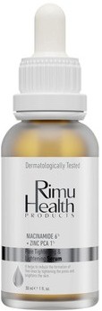 Rimu Health Products Pore Tightening & Lightening Serum Niacinamide %6 + Zinc Pca %1