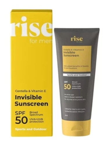 Rise for Men Invisible Sunscreen - SPF 50