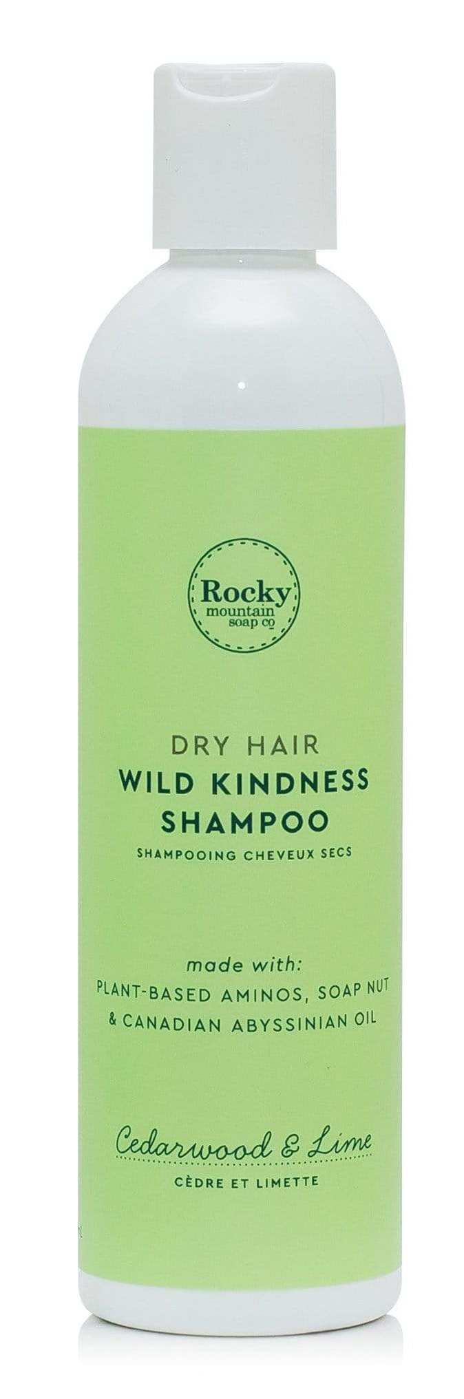 Rocky Mountain Soap Co. Cedarwood & Lime Dry Hair Natural Shampoo