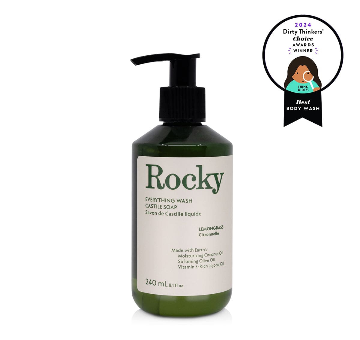 Rocky Mountain Soap Co. Lemongrass Everything Wash