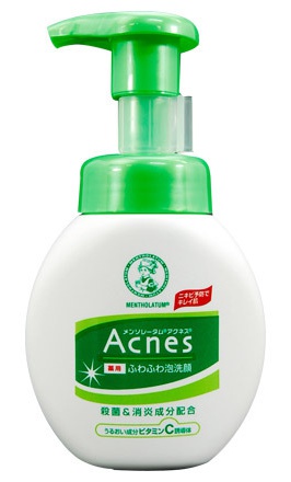 Rohto Mentholatum Acnes Foam Wash