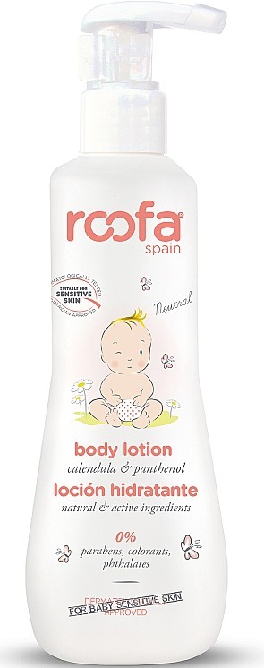 Roofa Body Lotion With Calendula And Panthenol